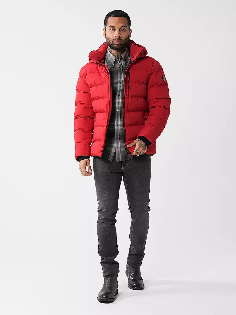 WELLENSTEYN Steppjacke BLACKBIRD rot