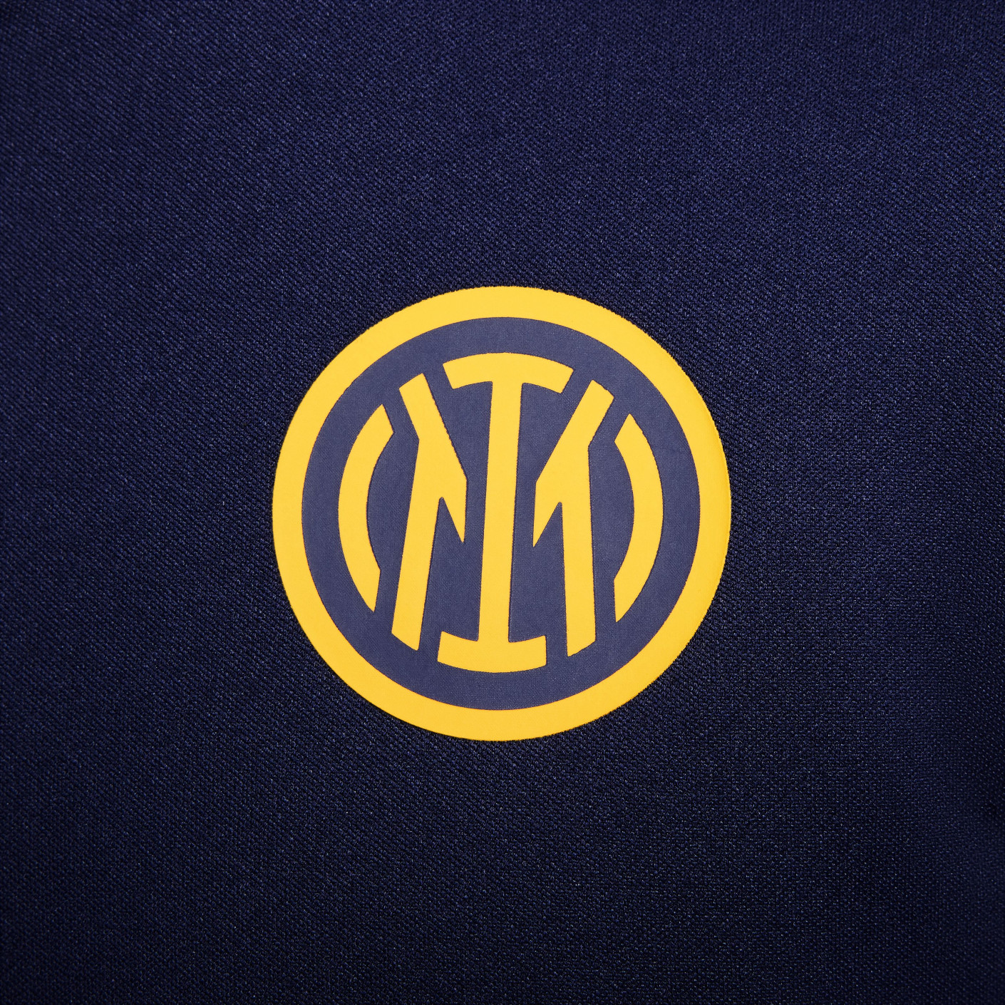 Nike Inter Milan Strike Trainingspak Full-Zip Hooded 2024-2025 Kids Donkerblauw Goud
