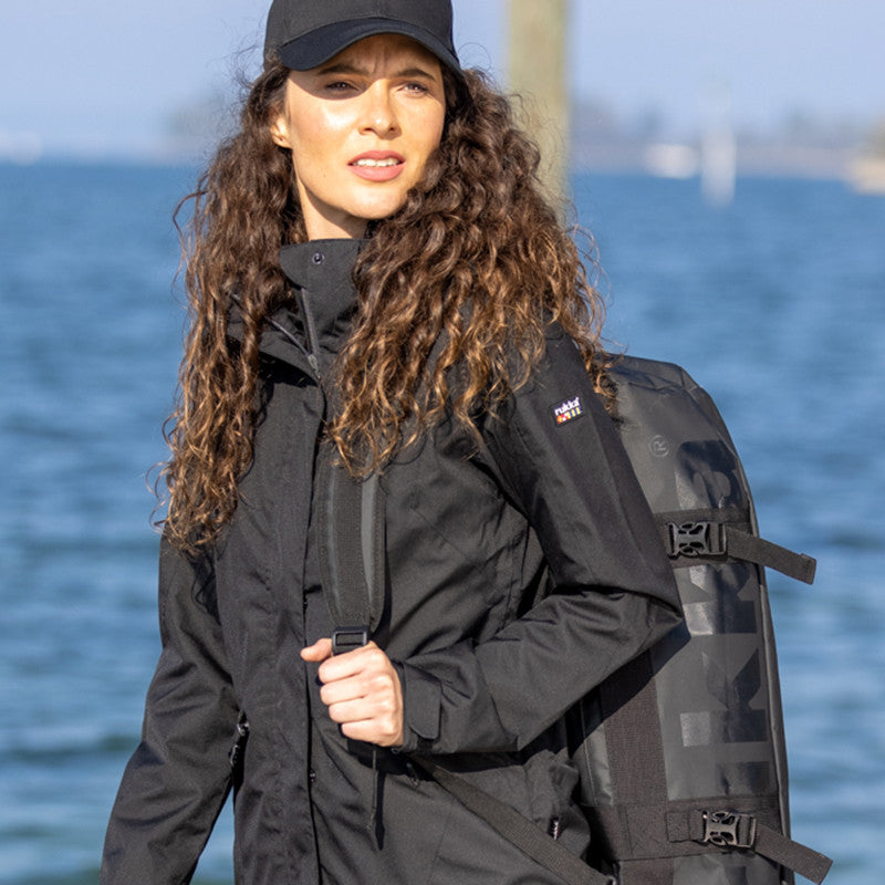 Frauen Regenjacke Evita black