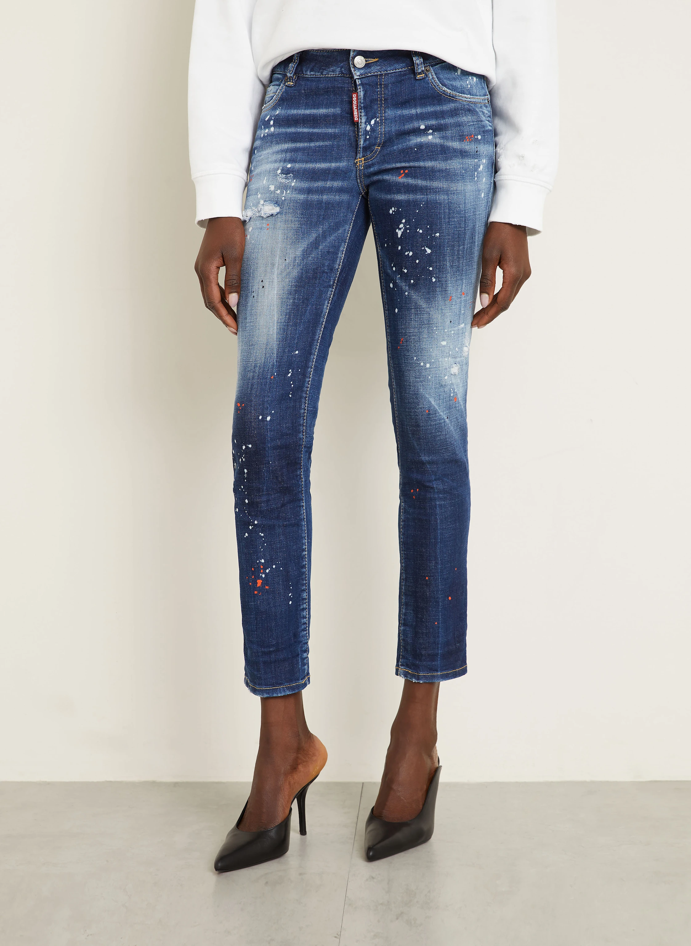 DSQUARED2 Destroyed Jeans JENNIFER
