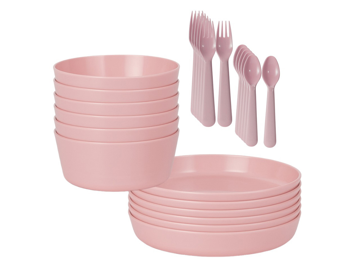 HEM 24-delig serviesset - Pink