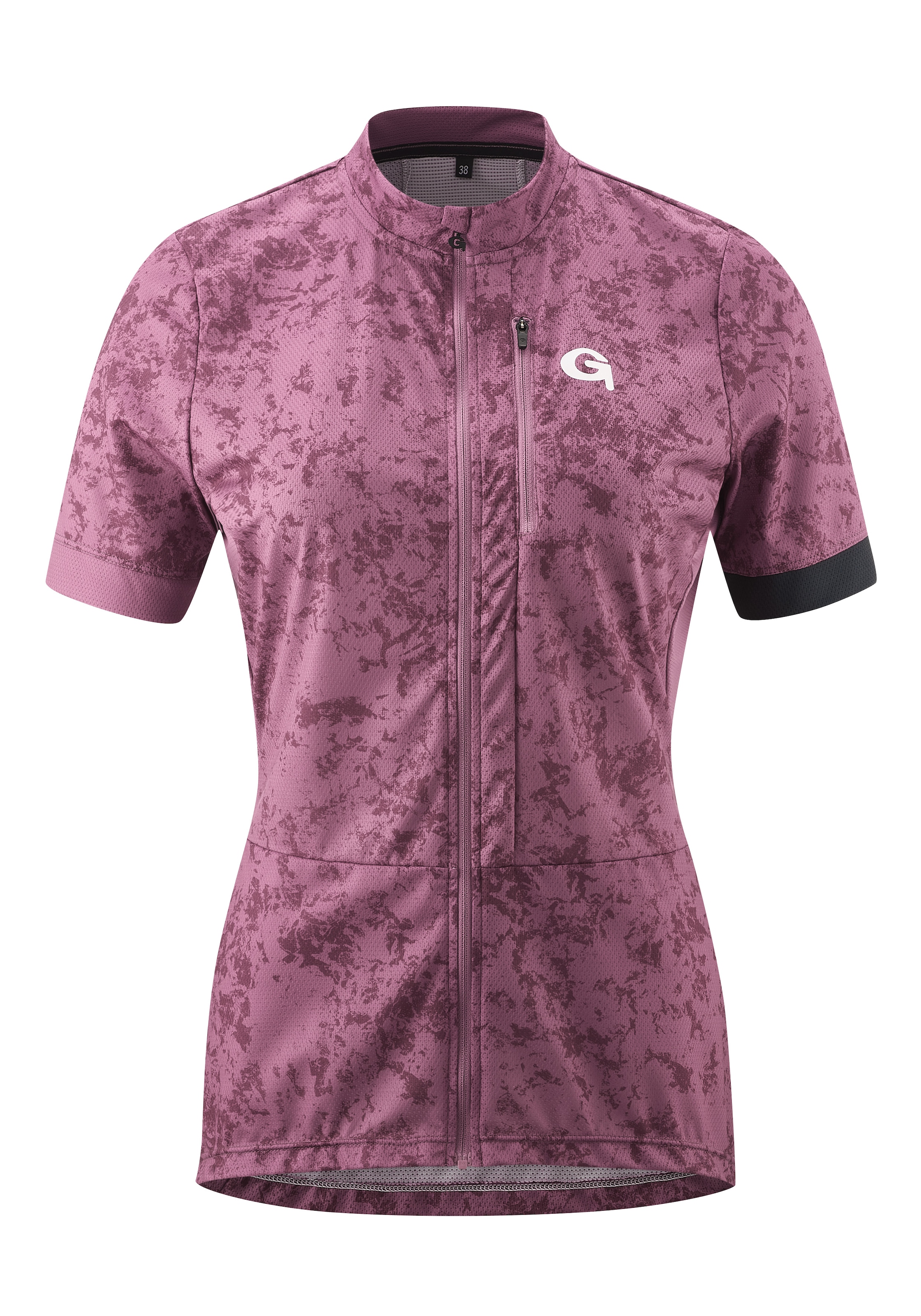 Gonso Radtrikot »PRESOLANA«, Damen Radshirt kurzarm, atmungsaktives Fahrradtrikot mit Rückentasche