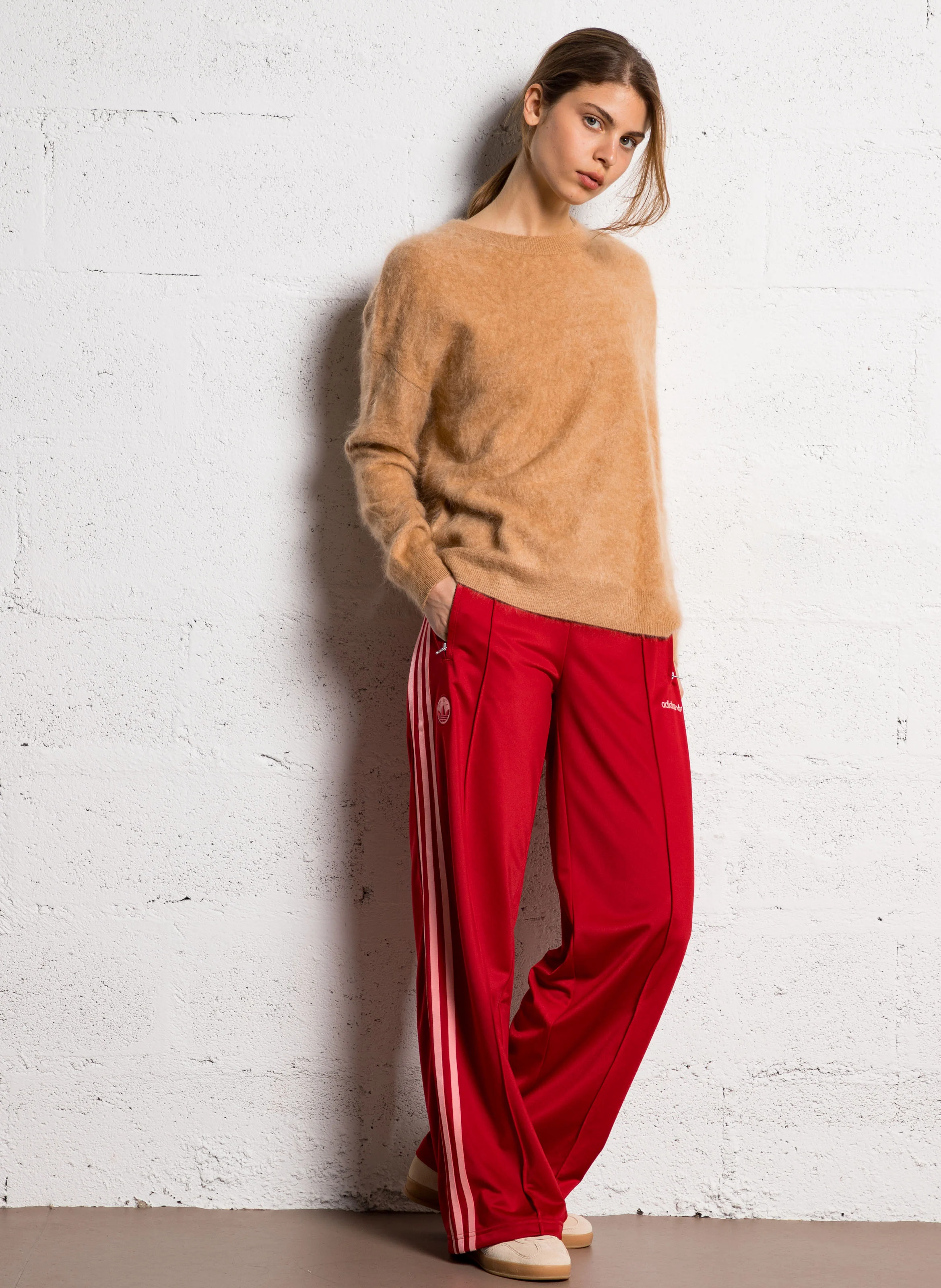 Jogging en fibres recyclées | Rouge