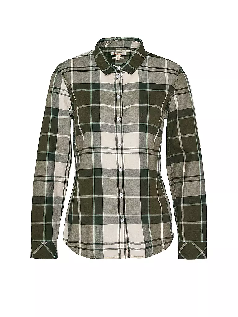 BARBOUR Bluse BREDON olive