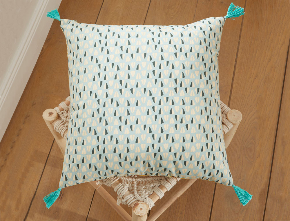 Coussin réversible-Forêt des ours