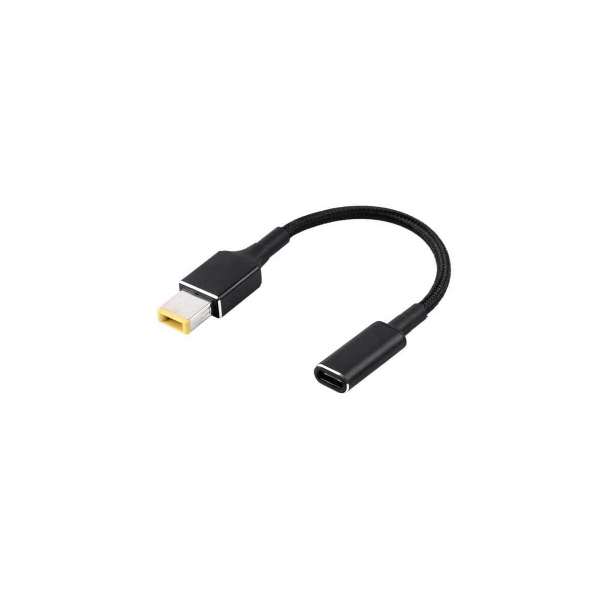 PD 100W 18.5-20V Square Pin til USB Type-C Adapter Lenovo