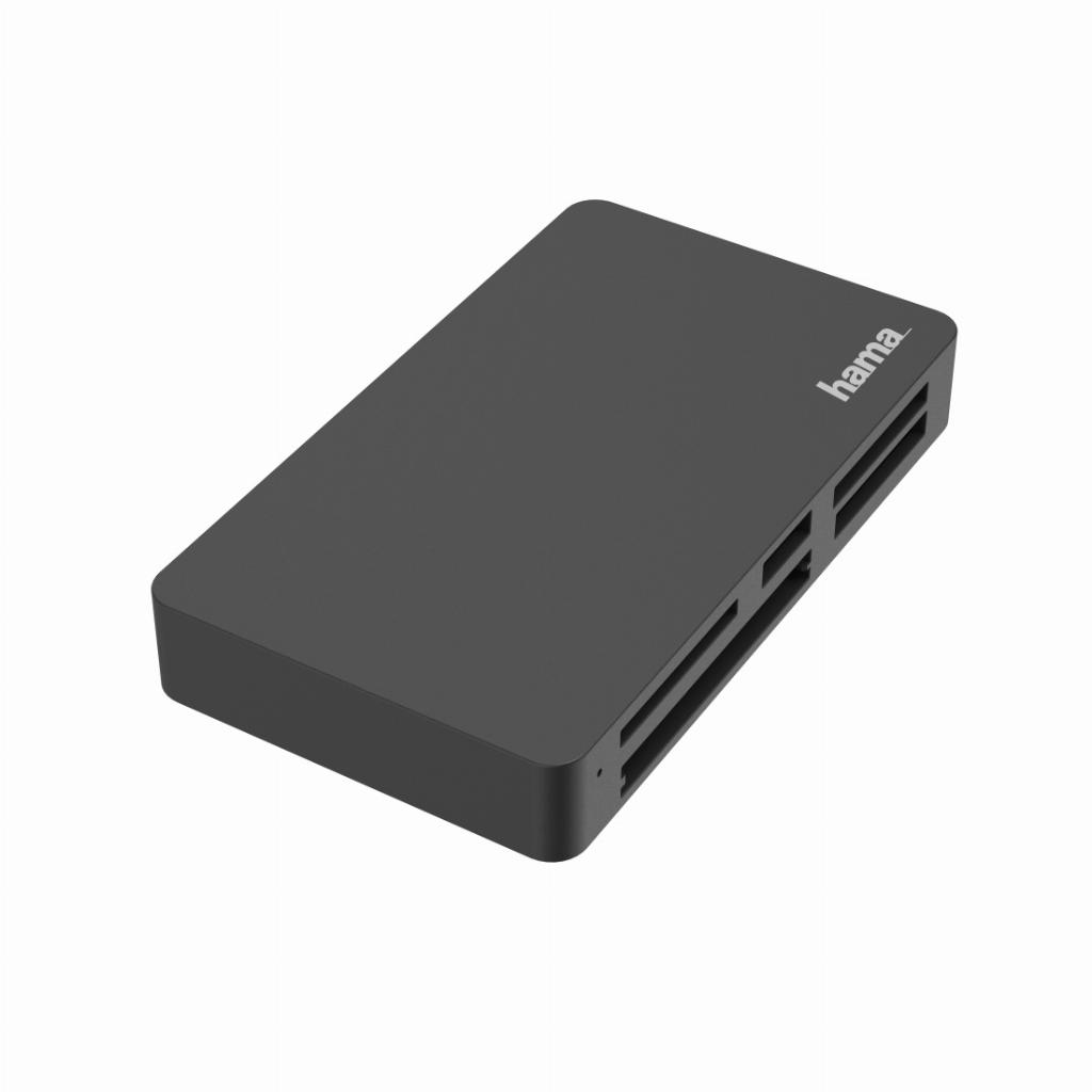 Hama - All in One kaartlezer - USB - Zwart