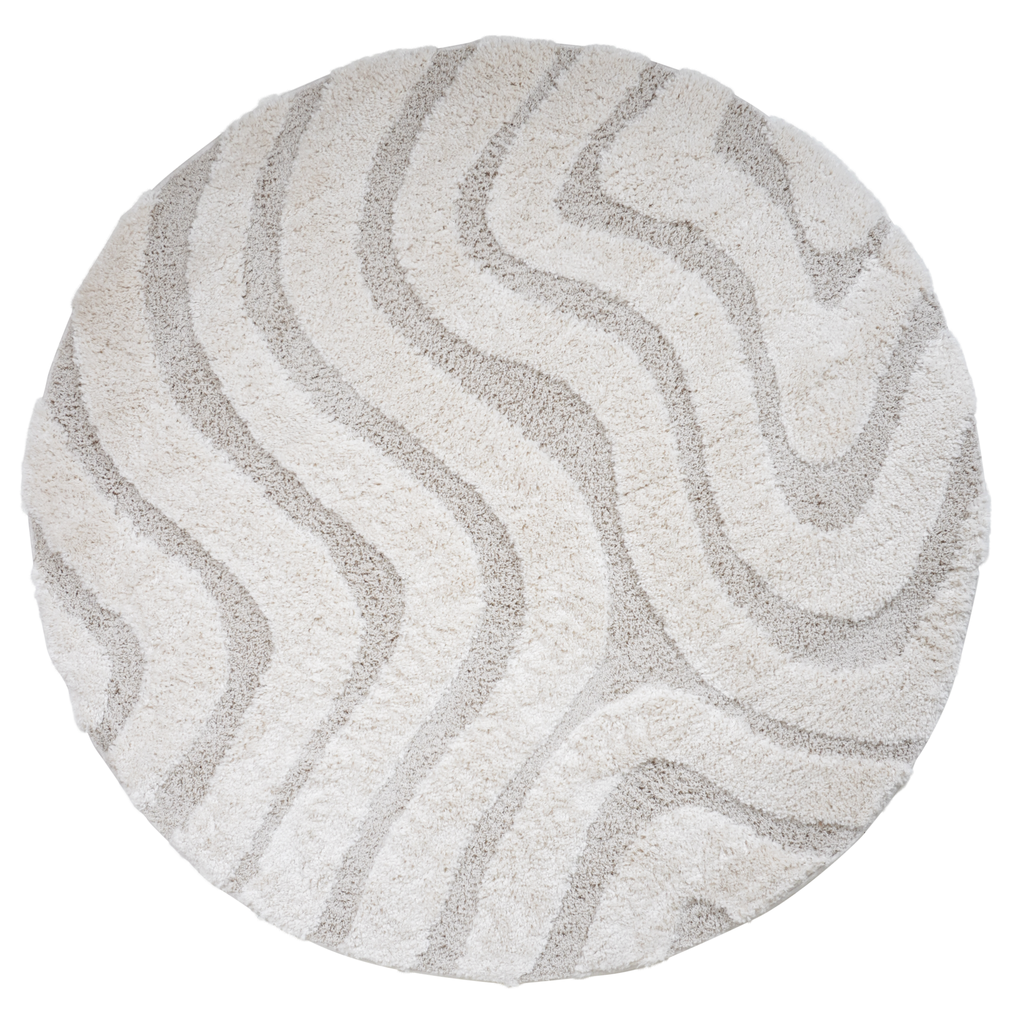 Vloerkleed Isa Cream Ø160 cm