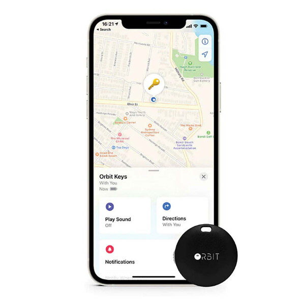 orbit - Traceur Apple - Find my clefs & sacs