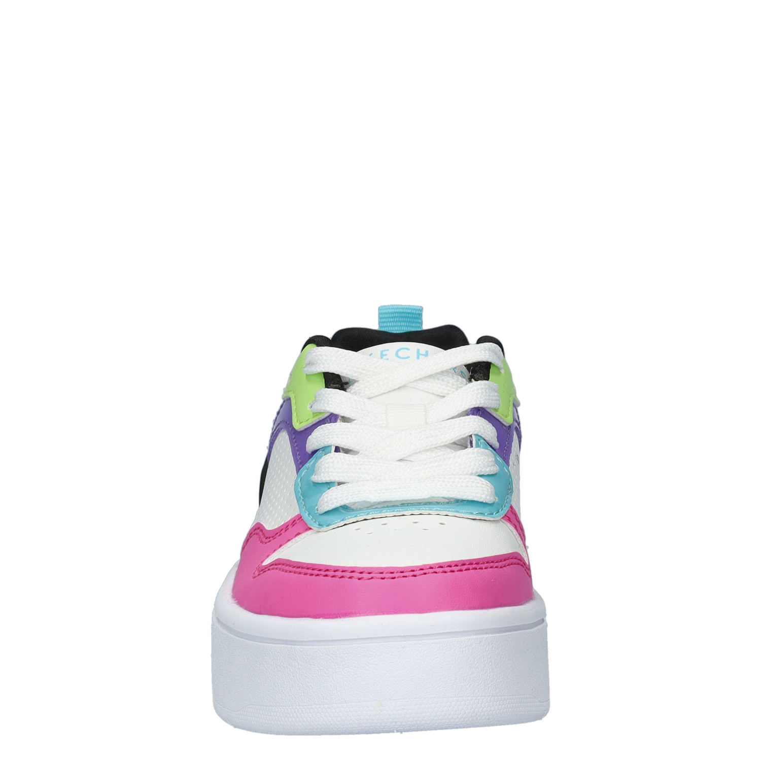 Skecher Court High meisjes sneaker Skechers Wit