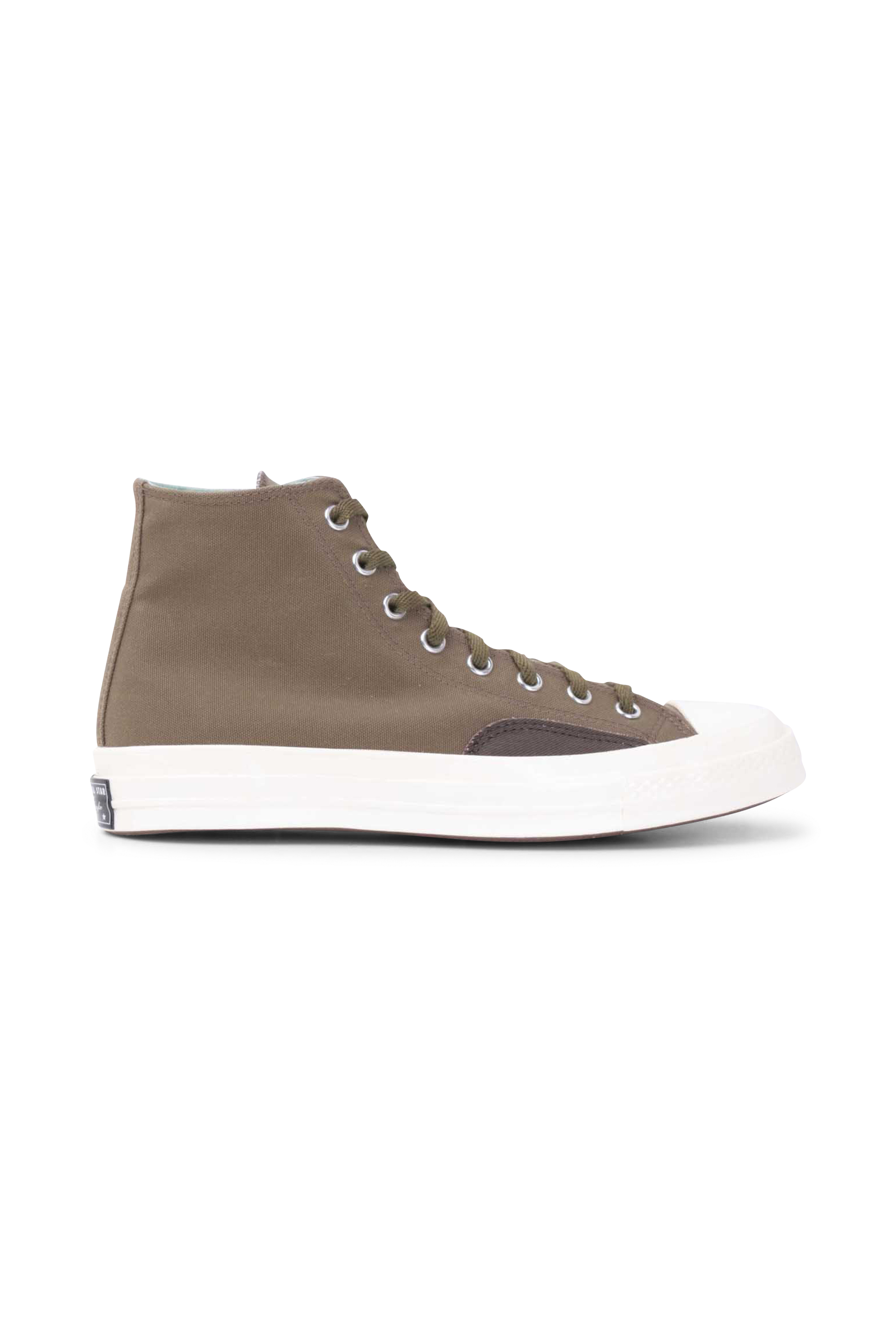CONVERSE Baskets montantes CHUCK 70 GARDEN STARTER WAXED CANVAS Kaki