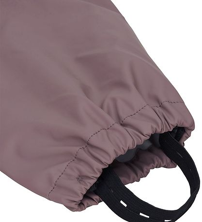 Mikk-Line Regenkleidung m. Träger - PU - Recycelt - Twilight Mau