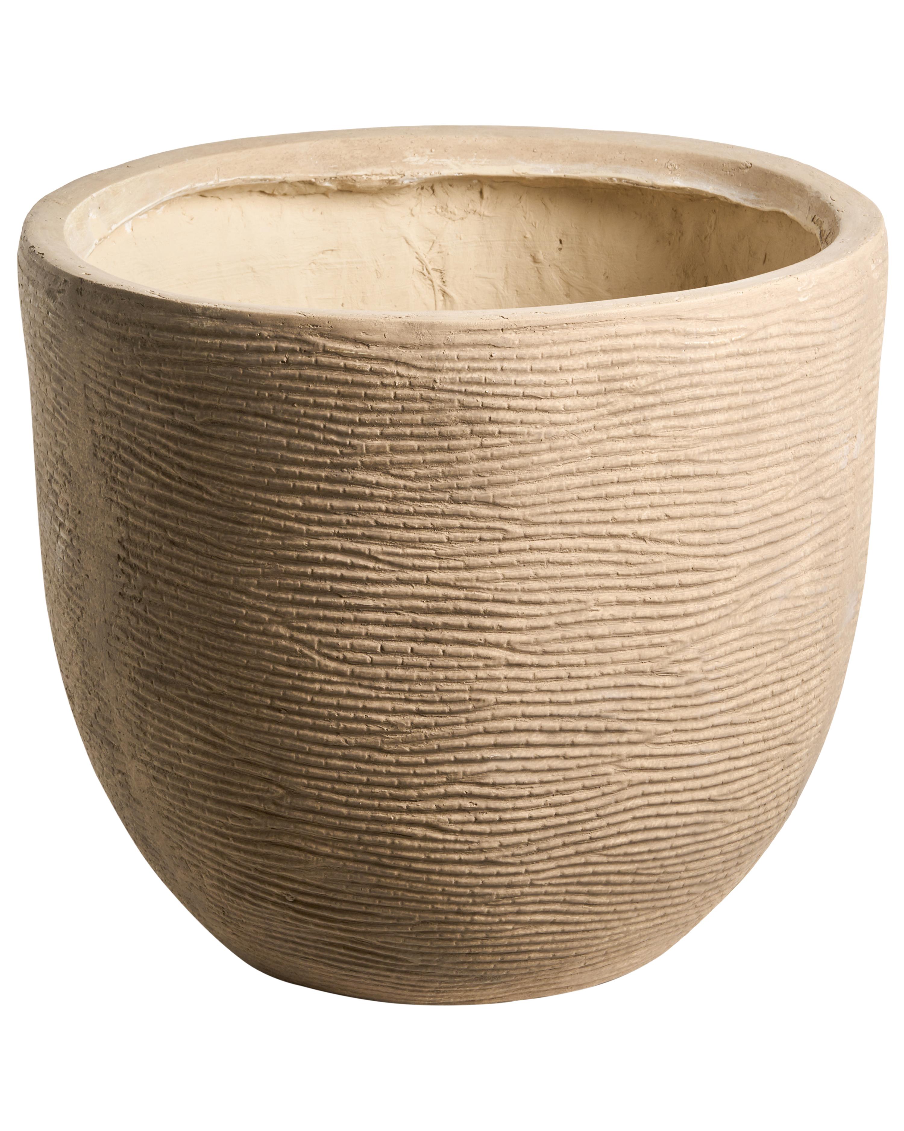 Bloempot LIXOURI 47 cm Beige