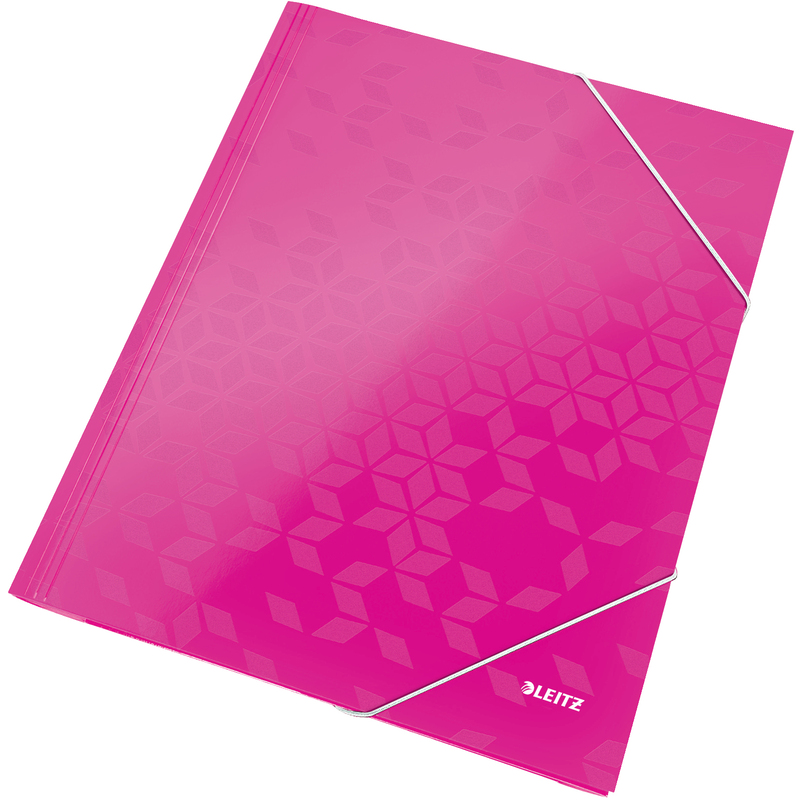 Leitz Gummibandmappe WOW, A4, pink