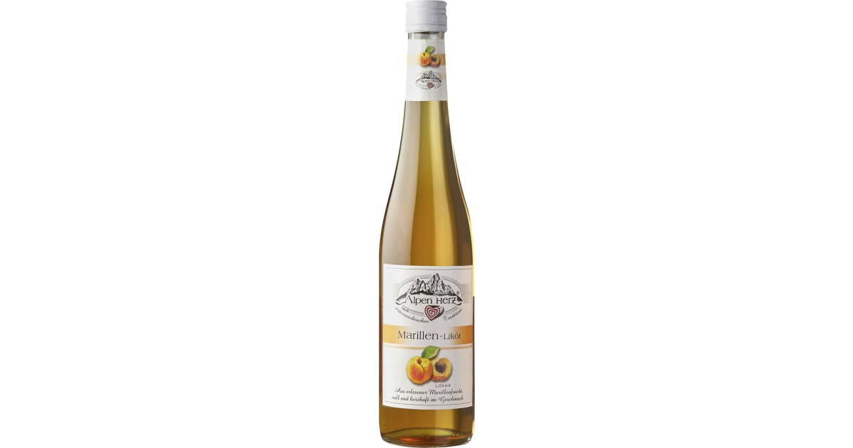 Alpenherz  Marillenlikör 20% (Einweg)