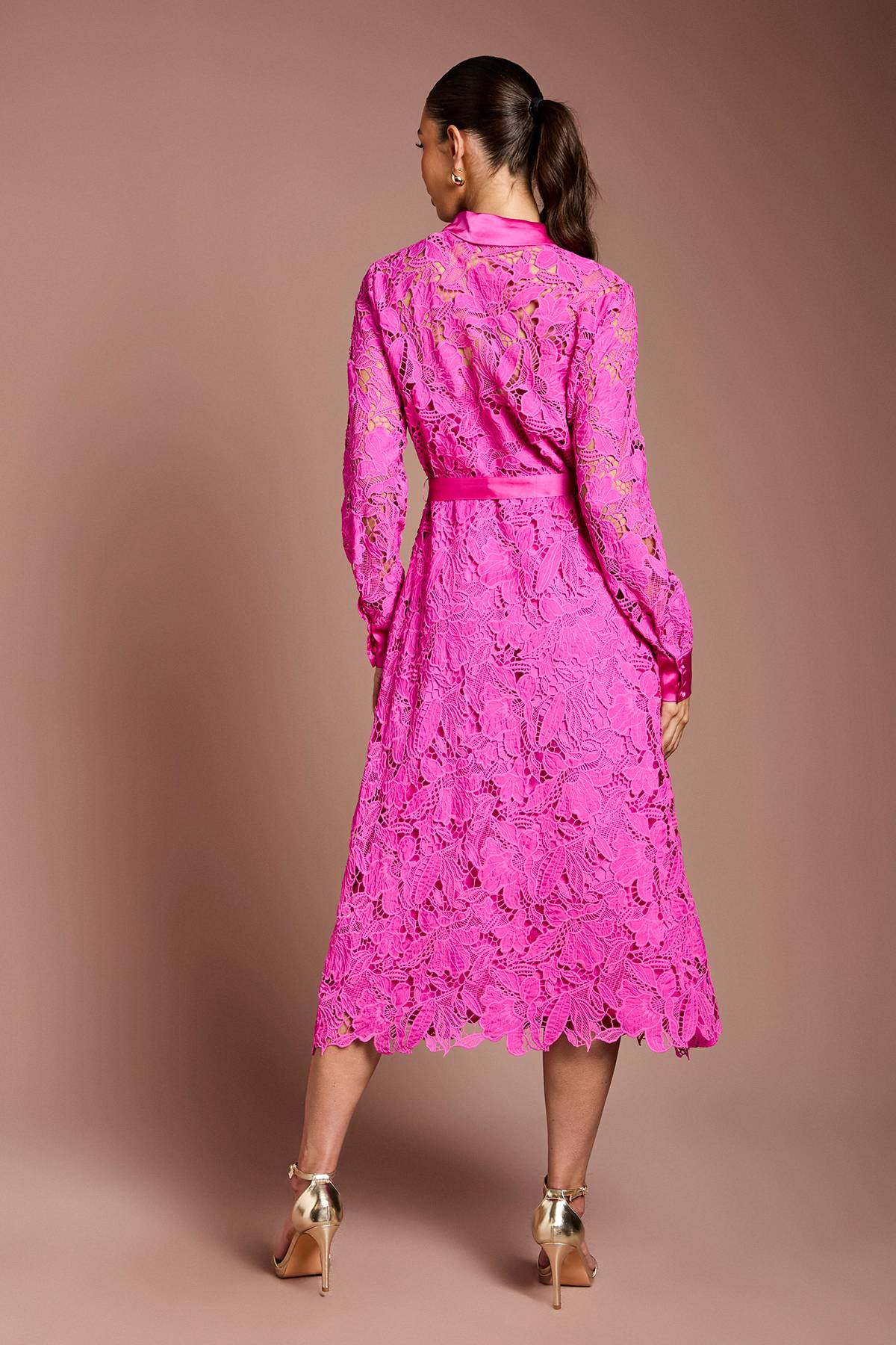 Coast Robe Chemise En Dentelle