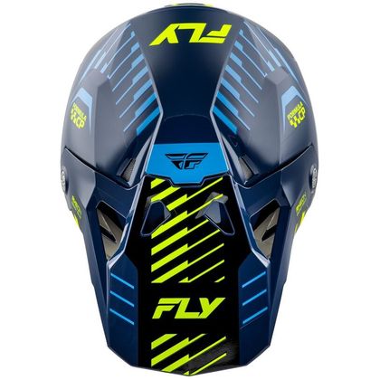 Casque cross Fly FORMULA CP SLICE 2025 - Bleu