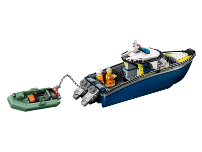 LEGO Achtervolging met politieboot (60456)