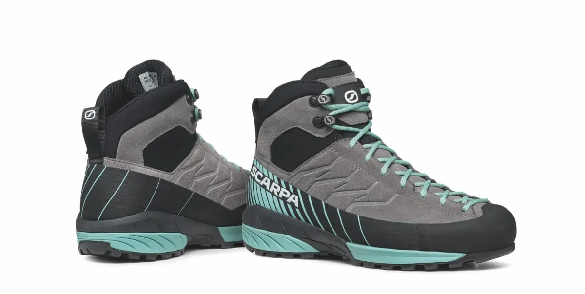 Scarpa Mescalito Mid Gtx Wmn Midgray-Aqua