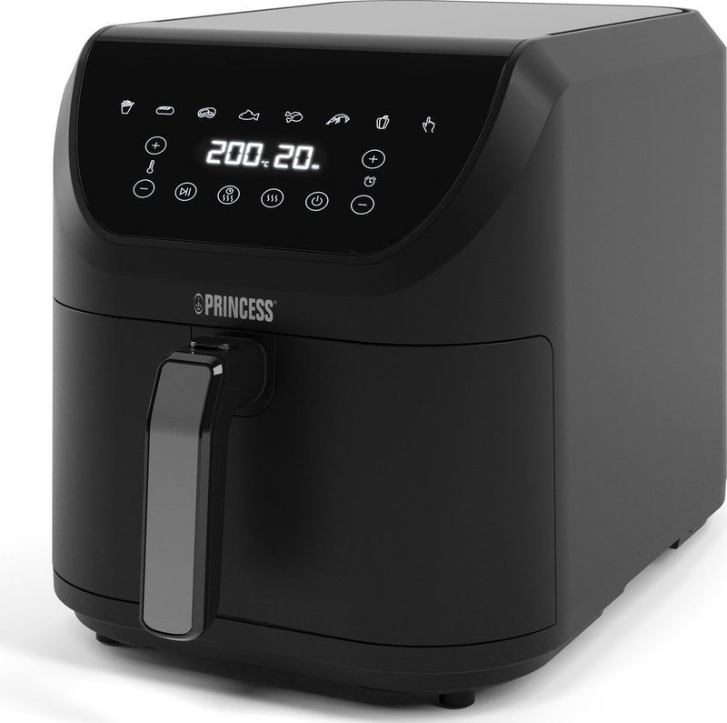 Princess - Digitale Airfryer XXL 182256 - SlimFry - Zwart - 8 Liter - 2000W