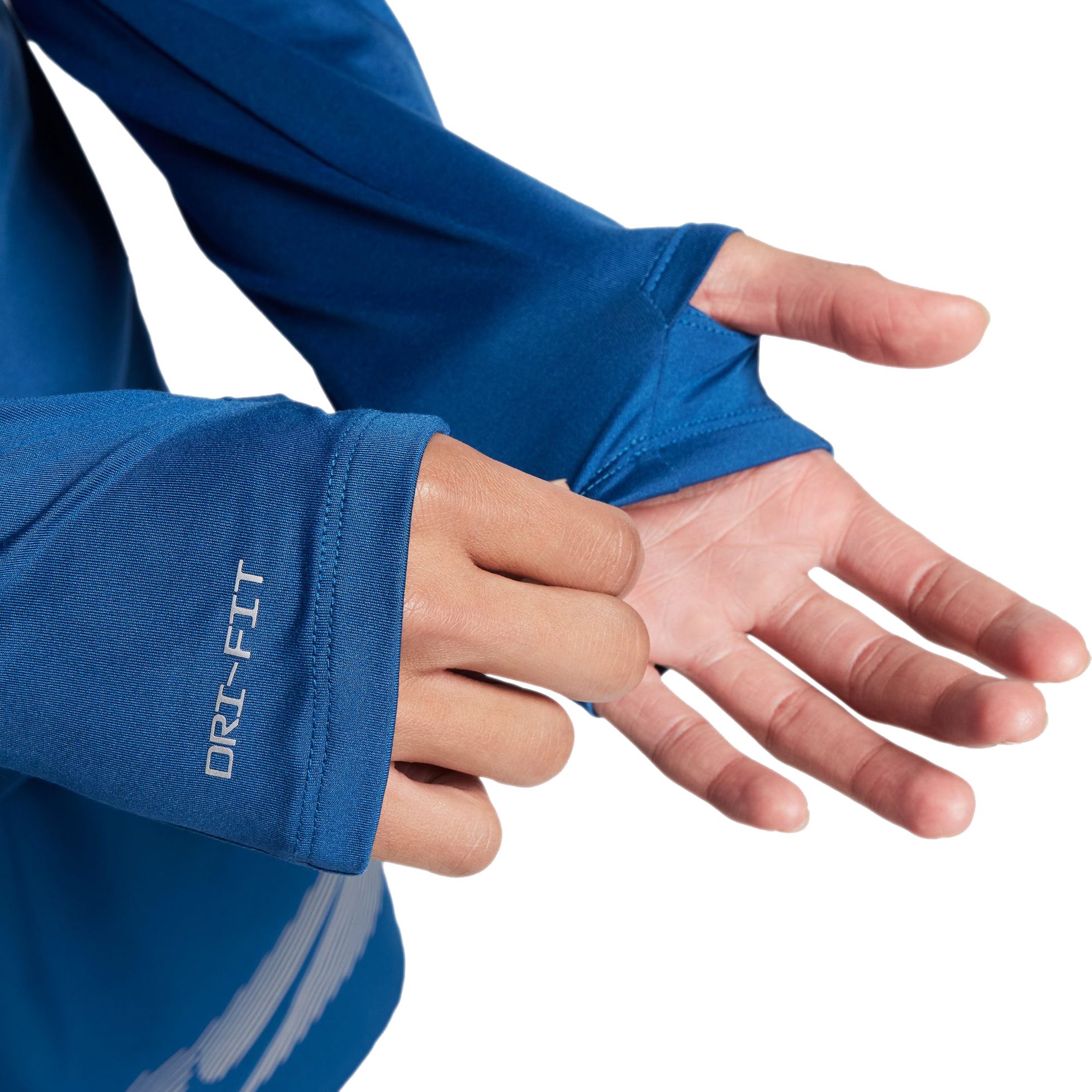 Nike Element Flash Dri-FIT 1/2-Zip Laufoberteil Herren court blue