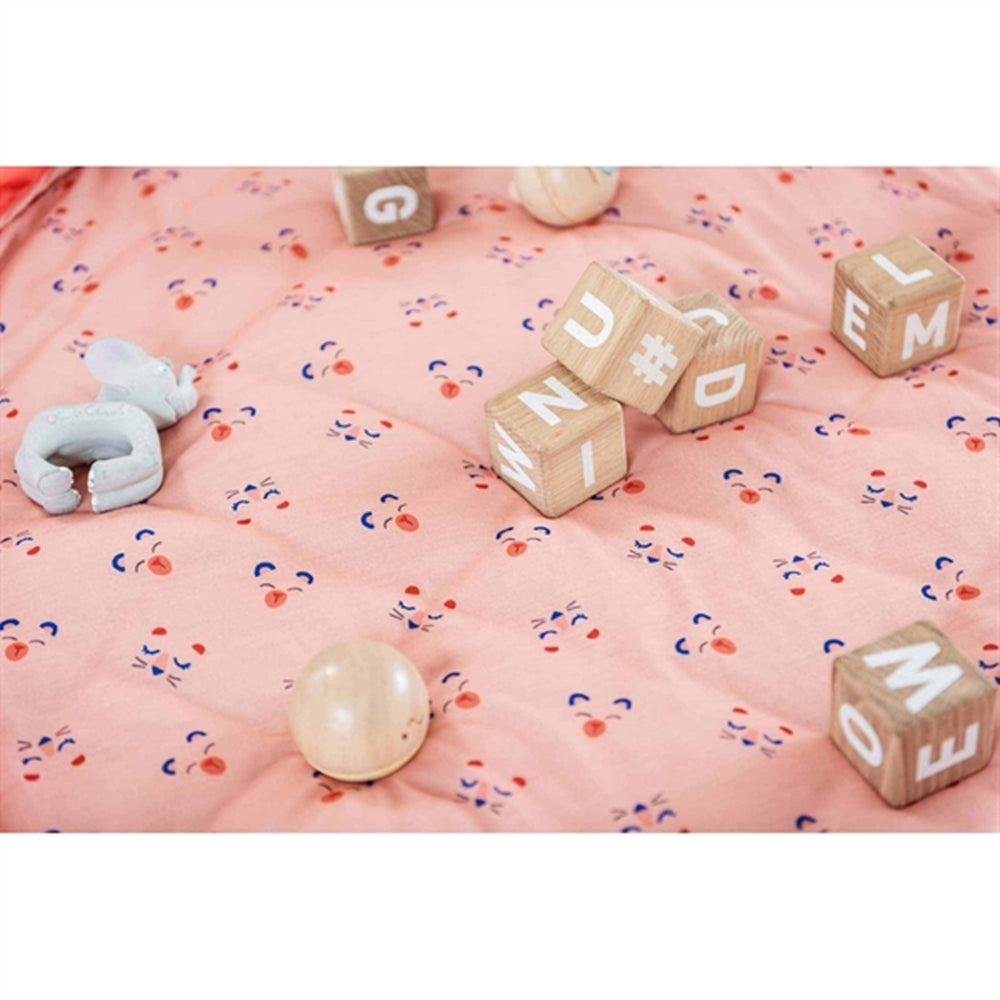 3-i-1 Legetæppe Soft Animal Face - Play&Go