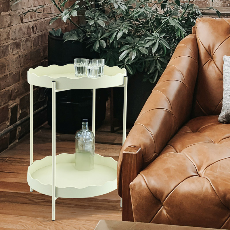Bout de canapé 'Louison' beige