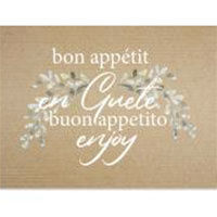 Papiertischset Pleasure