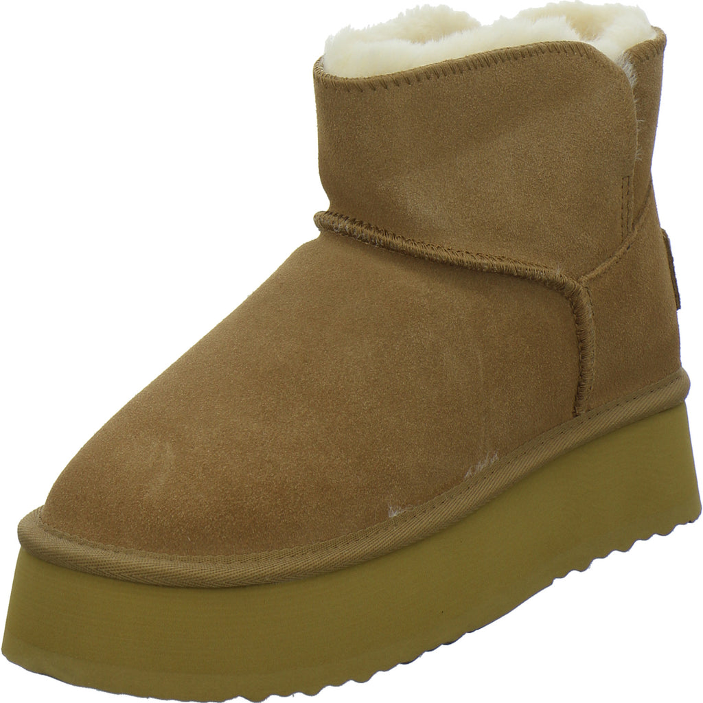 OOG Winterstiefel Damen Mittelbraun