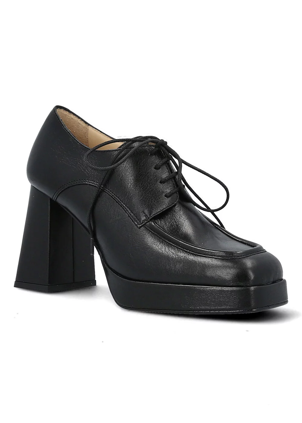 RICHELIEU VIOLAINE CUIR NOIR