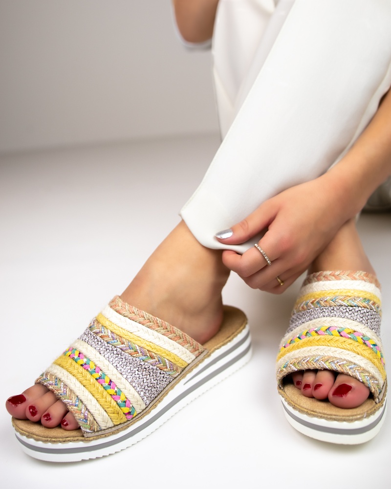 Rieker Slippers  - multi