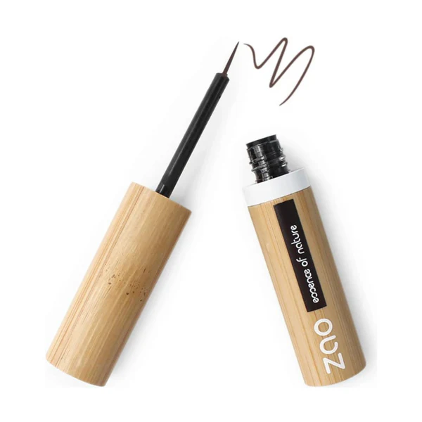 Zao Eyeliner Pinceau - 071 Brun foncé 3.8ml