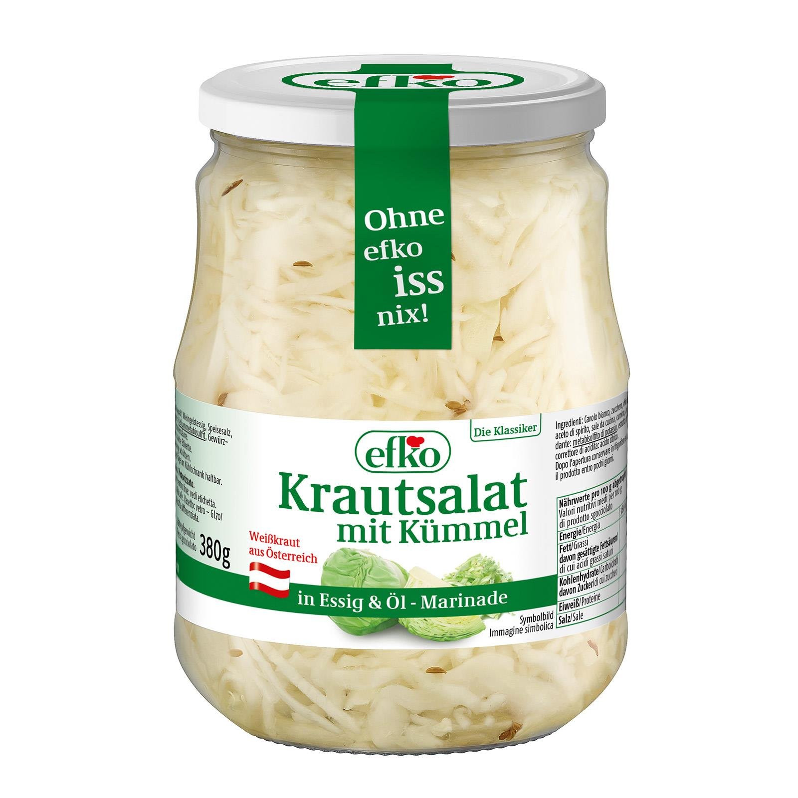 efko Krautsalat mit Kümmel