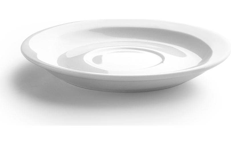 Tassen + Unterteller-Set 80 ml, 6 Stück, WeissPerfekt für Kaffee oder Tee, stilvolles Castilla-Design