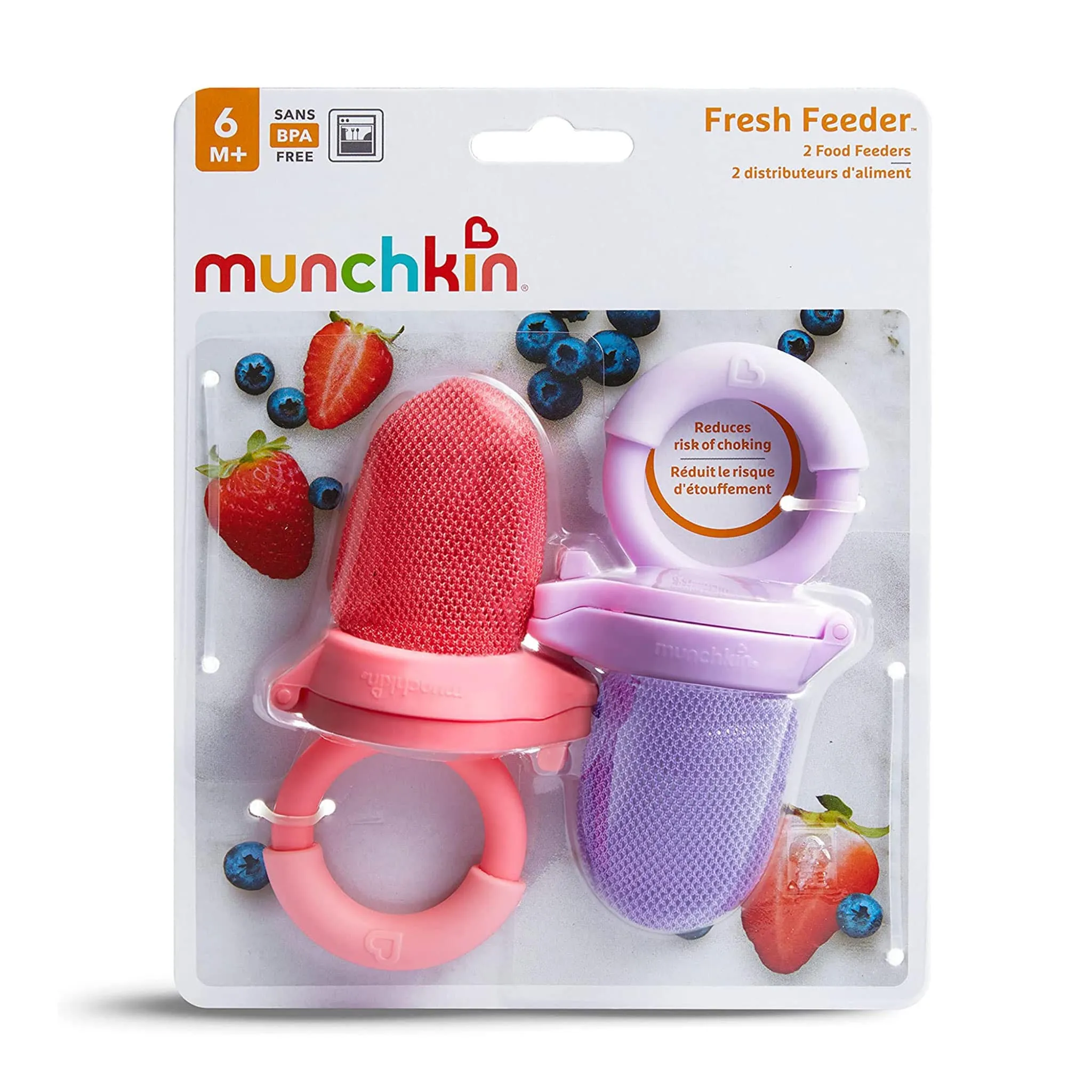 Munchkin Grignotine Poignée (2) - Rose