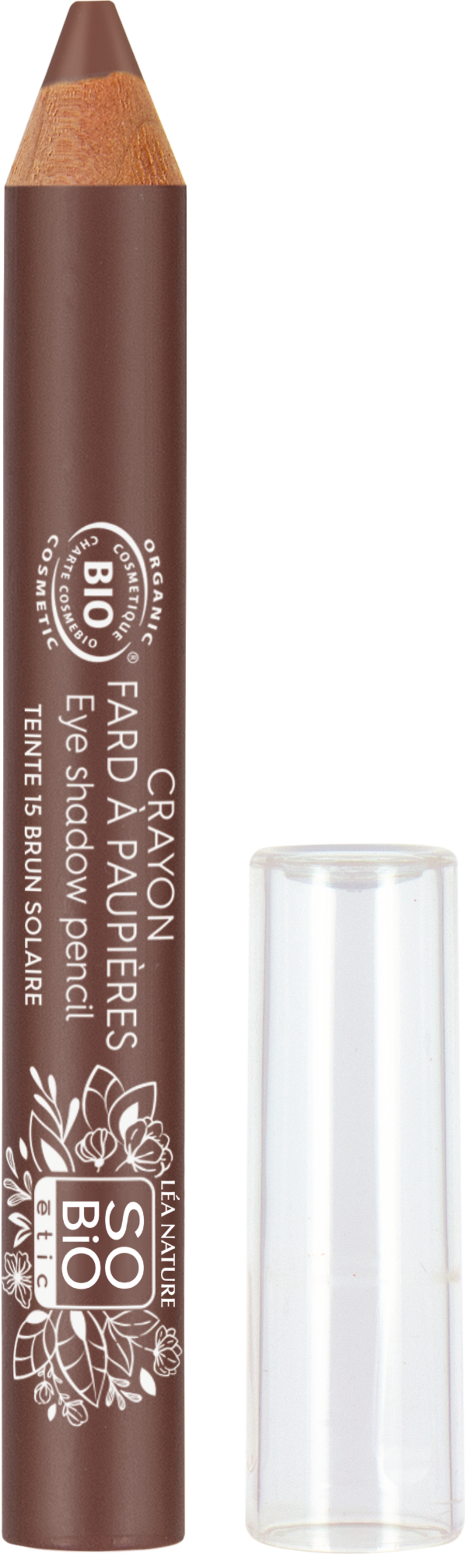LÉA NATURE SO BiO étic  Lidschatten Jumbo, 15 Brun Solaire (1,90 g)