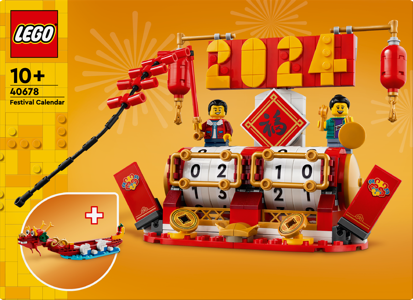 LEGO - LEGO Iconic - Kinesisk kalender​ (40678)