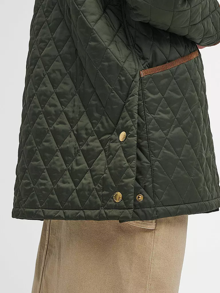 BARBOUR Leichtsteppjacke MODERN LIDDESDALE olive