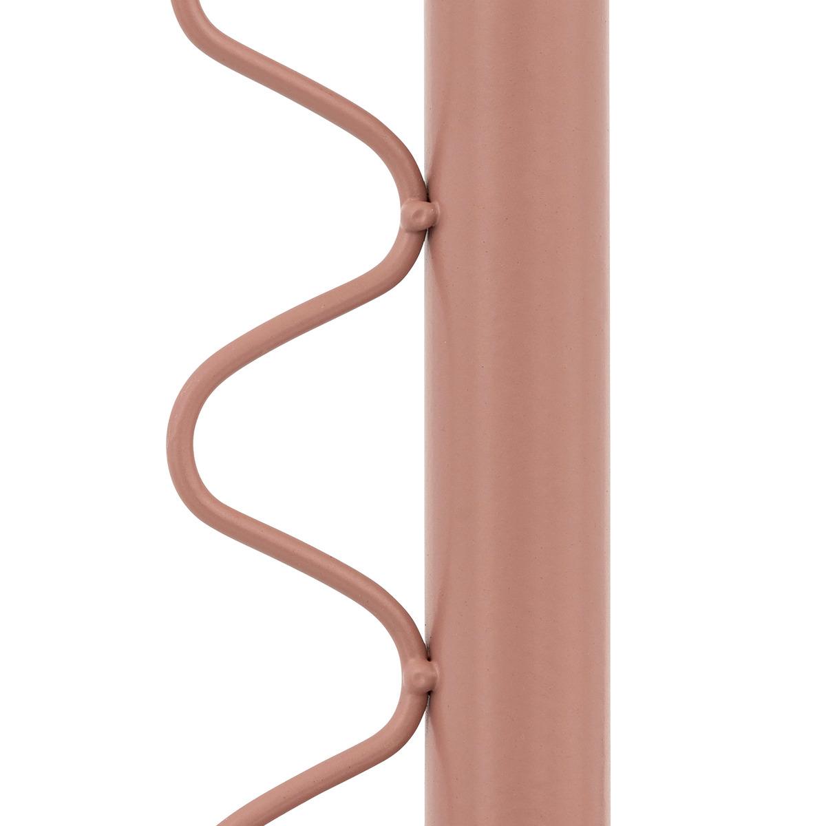 BOUGEOIR BLY METAL H.20CM