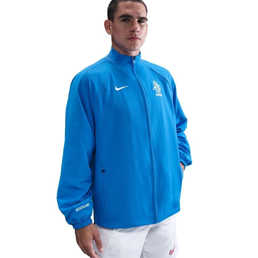 Pays-Bas Haut d'Entraînement EURO 2004 Reissue - Bleu/Bleu/Blanc