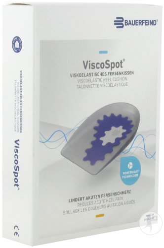 Bauerfeind ViscoSpot Talonnette Viscoélastique Gauche Taille 2 Pièces 2