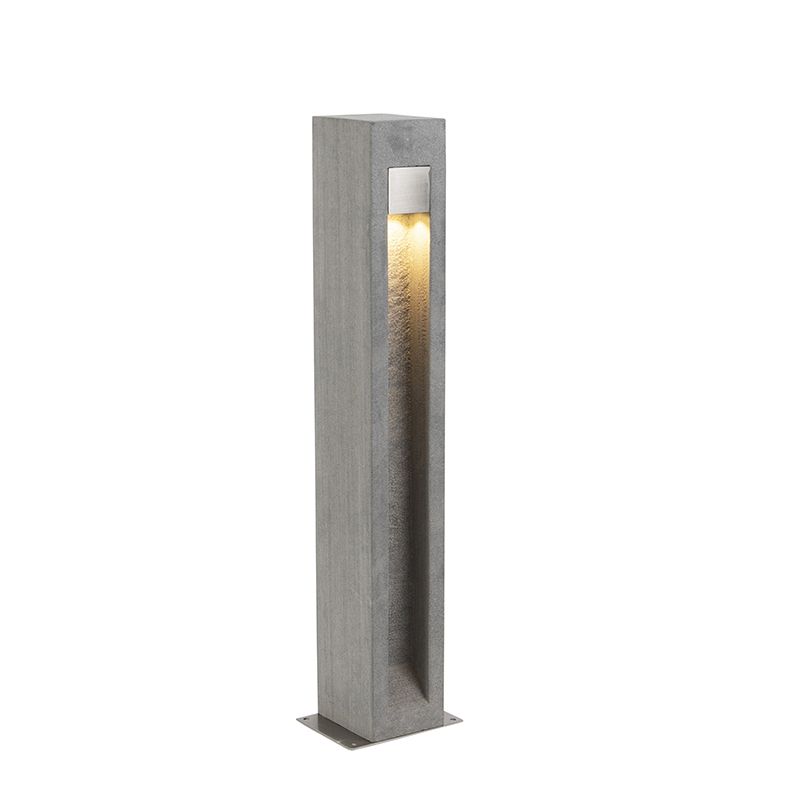 Moderne staande buitenlamp bazalt 70 cm - Sneezy