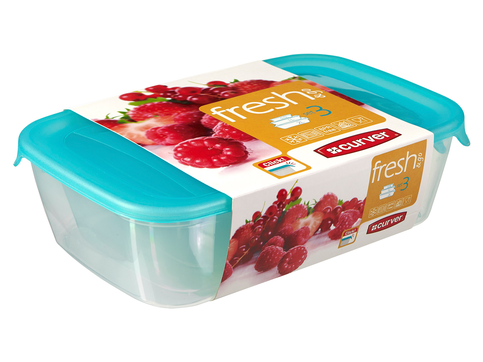 Curver Fresh&Go rechthoekige vershouddozen
