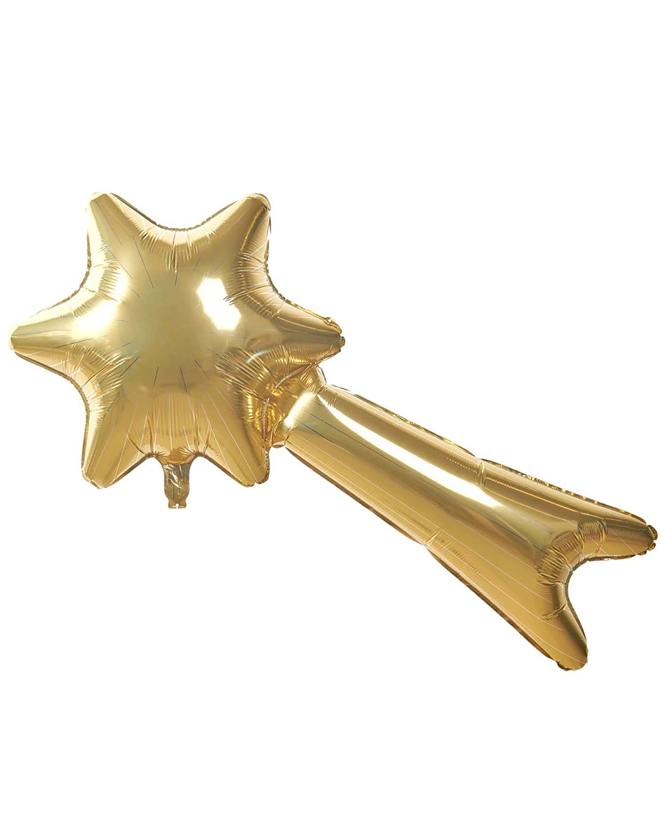 Folienballon STERNSCHNUPPE in gold