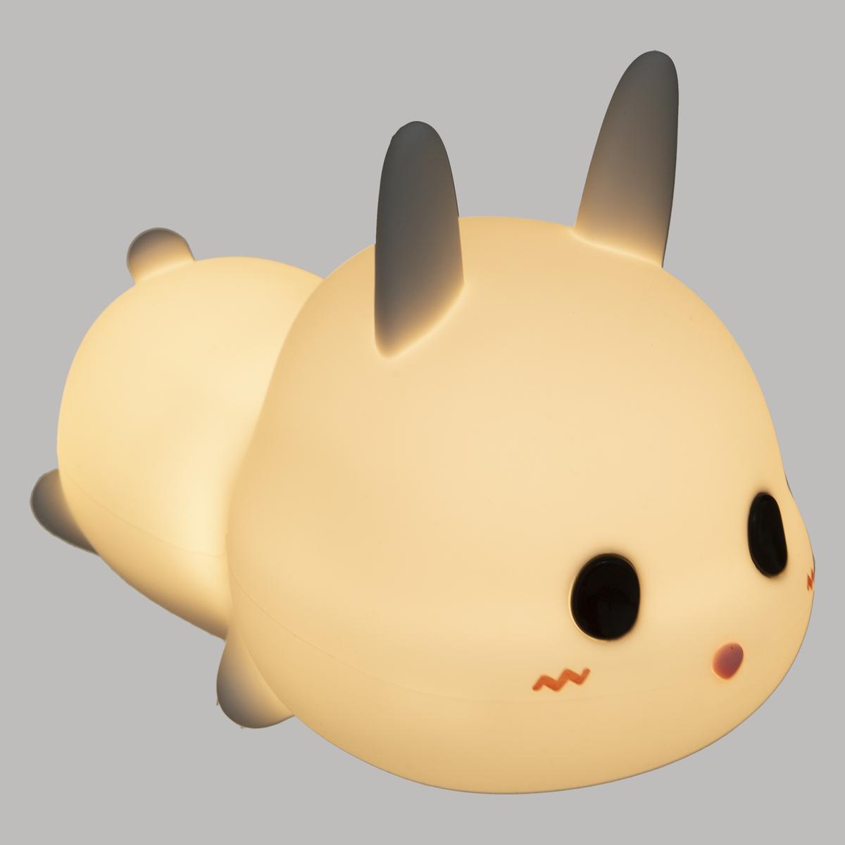 VEILLEUSE BATTERIE LAPIN H.11CM