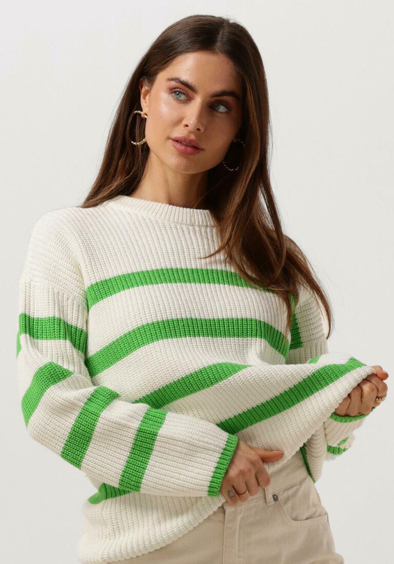 SELECTED FEMME witte selected femme trui slfbloomie ls knit o-neck b