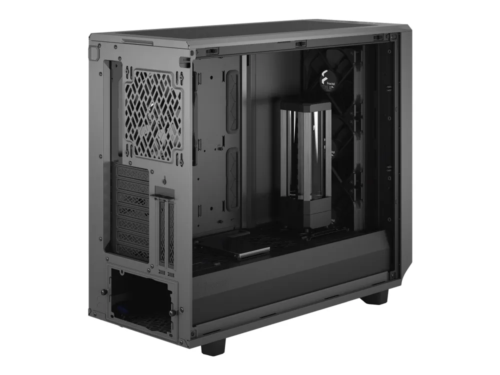 Fractal Design Meshify 2 - Tower - udvidet ATX - ingen strømforsyning (ATX) - sort - USB/Lyd