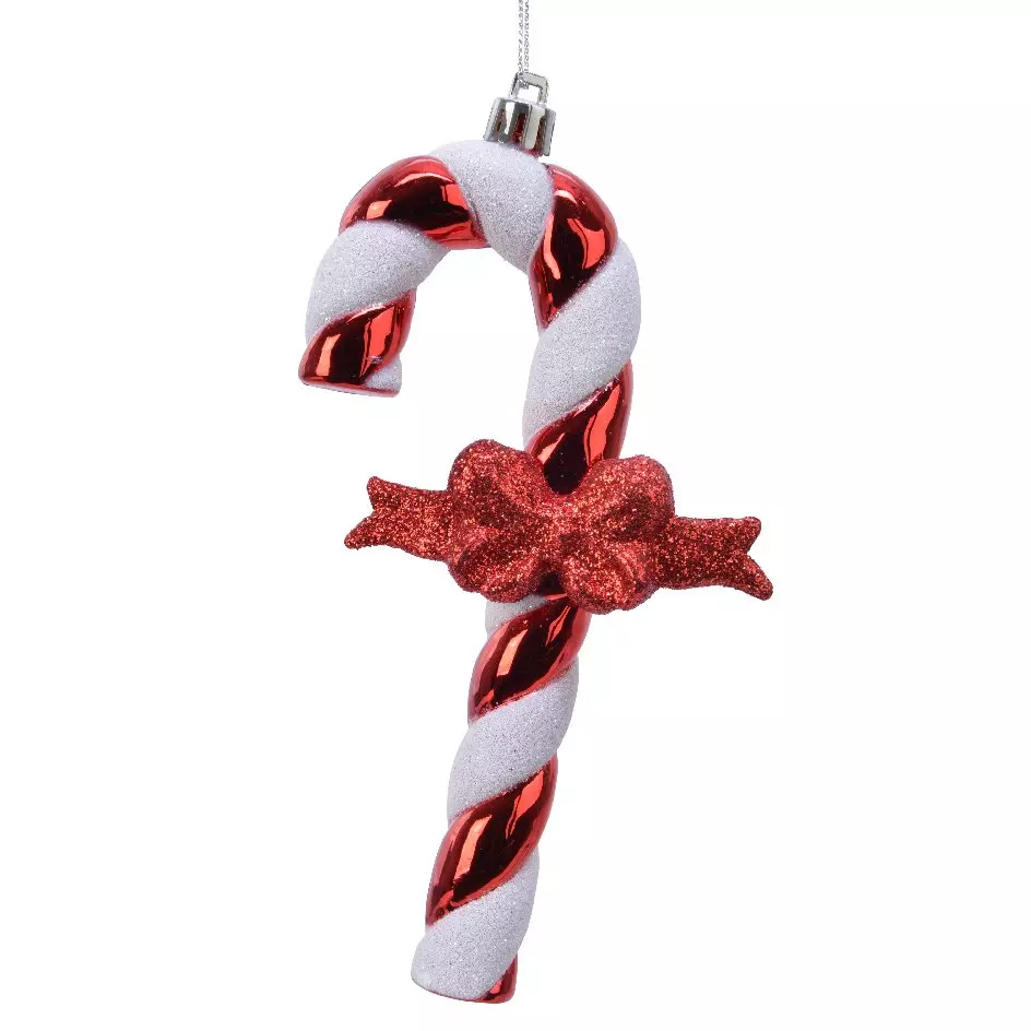 Bonbon à suspendre (H13 cm) Sucre d'orge Noeud Rouge