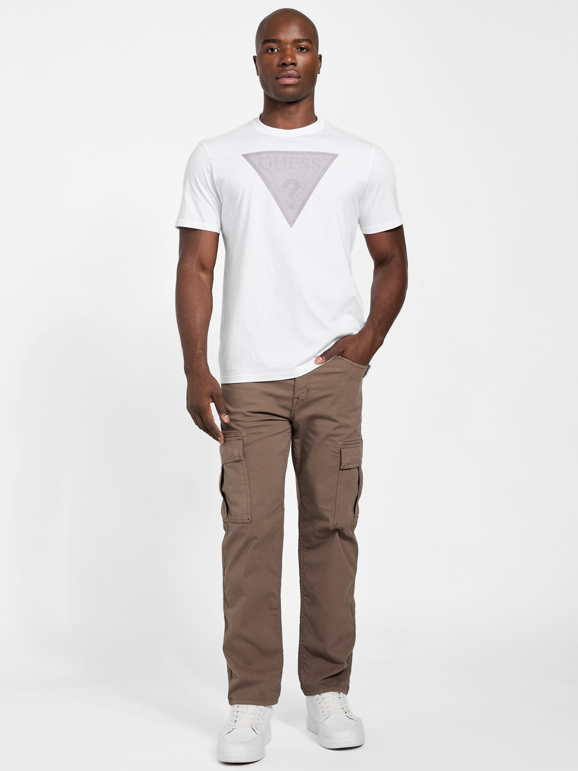 Camiseta Eco Signature de gola redonda