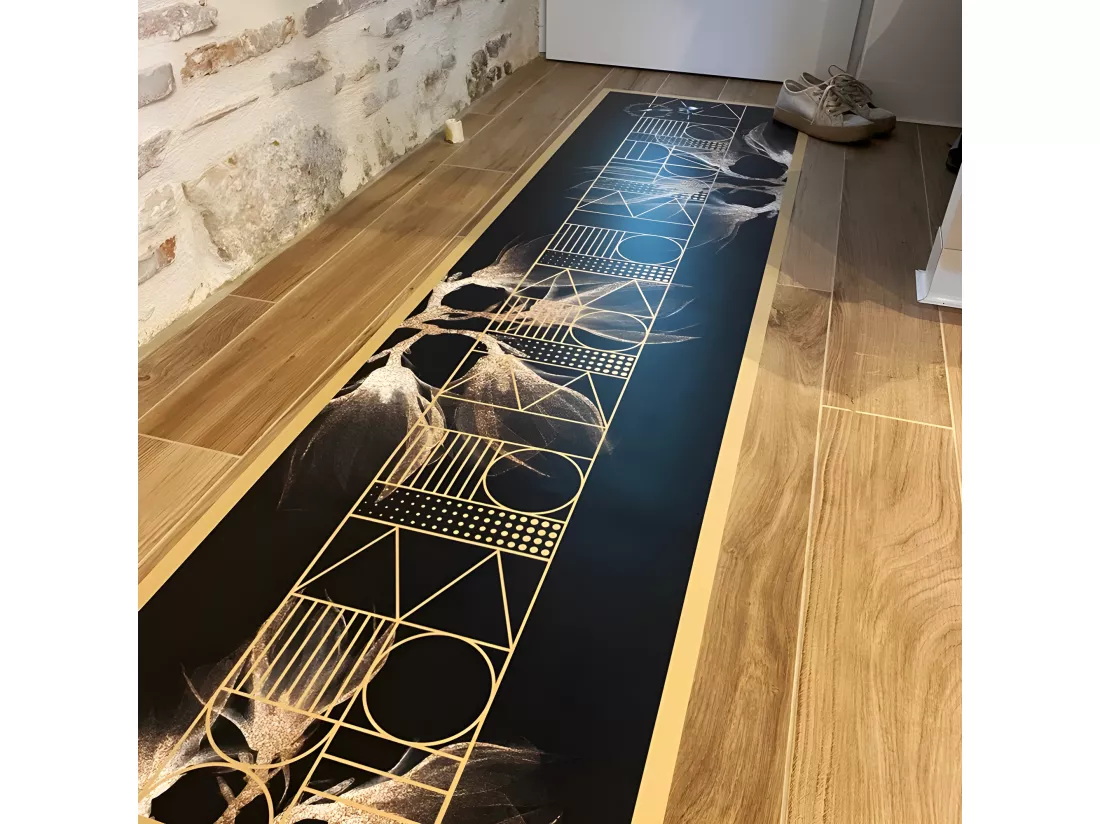 Tapis Vinyle Large l120xH200cm - Boho Chic - Vinyle